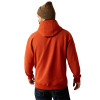 ARIAT FOREST BADGE DARK ORANGE - MENS HOODIE  - 10052458