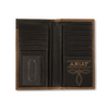 ARIAT RODEO BRWON ROWDY ARIAT SHEILD - ACCESSORIES WALLET  - A35620282
