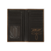 ARIAT RODEO BRINDLE CALF HAIR BROWN - ACCESSORIES WALLET  - A3562302
