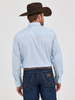 WRANGLER CODY JOHNSON LIGHT BLUE PRINT - MENS SHIRT  - 112357670