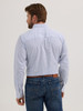 WRANGLER CODY JOHNSON BLUE STRIPE PRINT - MENS SHIRT  - 112357672
