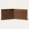 STETSON OSTRICH BIFOLD BROWN - ACCESSORIES WALLET  - 9802002-229