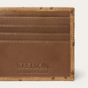 STETSON OSTRICH BIFOLD BROWN - ACCESSORIES WALLET  - 9802002-229