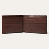 STETSON CAIMAN BROWN BIFOLD TOOLED - ACCESSORIES WALLET  - 9803002-255