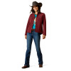 ARIAT BERBER BACK SOFTSHELL TAWNY - LADIES JACKET  - 10053011