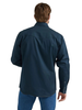 WRANGLER FLANNEL LINED BLACK WORKSHIRT - MENS SHIRT  - 112352656