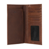 STETSON HAZELNUT BISON CHECKBOOK - ACCESSORIES WALLET  - 9806003-625