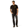 ARIAT FREEDOM BLACK AMERICAN FLAG - MENS TEE COR - 10054175