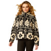 ARIAT WINSLOW SOUTHWEST PRINT BLACK - LADIES SWEATSHIRT  - 10053010