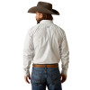 ARIAT WRINKLE FREE FITTED GREY PRINT - MENS SHIRT  - 10051981