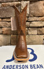 ANDERSON BEAN BOOT POST OAK CAIMAN BELLY TAN - BOOT MENS WESTERN - 340321