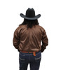 ARIAT TEAM LOGO TWILL CHOCOLATE - MENS SHIRT  - 10060305