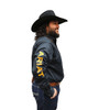 ARIAT TEAM LOGO TWILL BLACK GOLD - MENS SHIRT  - 10060307