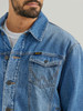 WRANGLER SHERPA LINED DENIM RODEO NIGHT - MENS JACKET  - 112353363