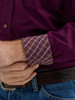 WRANGLER GEORGE STRAIT SOLID PLUM - MENS SHIRT  - 112356611
