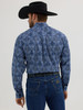 WRANGLER GEORGE STRAIT BLUE PAISELY - MENS SHIRT  - 112356605