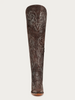 CORRAL BROWN SILVER METALLIZED LEATHE - BOOT LADIES  - Z5242