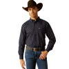 ARIAT TAYLOR CLASSIC DARK BLUE PRINT - MENS SHIRT  - 10052490