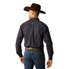 ARIAT TAYLOR CLASSIC DARK BLUE PRINT - MENS SHIRT  - 10052490