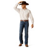 ARIAT TALBOTT CLASSIC WHITE PRINT - MENS SHIRT  - 10052617