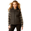 ARIAT GRIZZLY QUILTED BLACK - LADIES VESTS CORE - 10052044