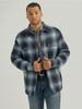 WRANGLER SHERPA LINED FLANNEL SHIRT - MENS JACKET  - 112353407