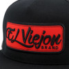 EL VIEJON EV PATCH BLACK RED FLAT - HATS CAP  - EV PATCH 2
