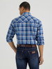WRANGLER RETRO NAVY PLAID - MENS SHIRT  - 112355379