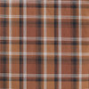 WRANGLER RETRO COCOA BROWN PLAID - MENS SHIRT  - 112355373