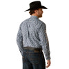 ARIAT TEAM LOGO ORLANDO BLUE TAN - MENS SHIRT  - 10054057