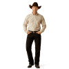 ARIAT WRINKLE FREE FRASIER CREAM - MENS SHIRT  - 10053906