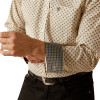 ARIAT WRINKLE FREE FRASIER CREAM - MENS SHIRT  - 10053906