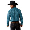 ARIAT WOODROW CLASSIC FIT BLUE PRINT - MENS SHIRT  - 10053915