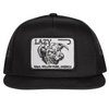 LAZY J RANCH WEAR BLACK BLACK WHITE PATCH - HATS CAP  - BLACK4WILLOW