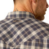 ARIAT RELENTLESS PURSUIT GRAY PLAID - MENS SHIRT  - 10053941