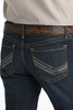 CINCH IAN RINSE INDIGO SLIM FIT - MENS JEANS  - MB59736001