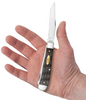 CASE BLACK CURLY OAK WOOD TRAPPER - ACC KNIVES  - 14000