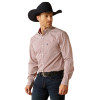 ARIAT IVEN WRINKLE FREE RED PRINT - MENS SHIRT  - 10054043