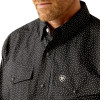 ARIAT CARMINE SNAP BLACK PRINT - MENS SHIRT  - 10054076