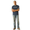 ARIAT NAVY SHIELD FLAG - MENS TEE COR - 10054198