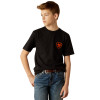 ARIAT OUTDOOR GAME BLACK - KIDS BOYS SHIRT - 10054012