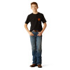 ARIAT OUTDOOR GAME BLACK - KIDS BOYS SHIRT - 10054012
