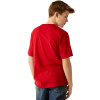 ARIAT BUFFALO WEST RED - KIDS BOYS SHIRT - 10054040