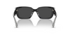 TORY BURCH MILLER RECTANGLE BLACK WHITE - SUNGLASS TORY BURCH  - 7190U19466G