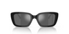 TORY BURCH MILLER RECTANGLE BLACK WHITE - SUNGLASS TORY BURCH  - 7190U19466G