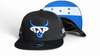 LOST CALF WHITE/BLUE 3D LOGO BLACK - HATS CAP  - LA H