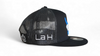 LOST CALF WHITE/BLUE 3D LOGO BLACK - HATS CAP  - LA H