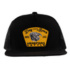 LAZY J BLACK GOLD HOT SHOT 5 PANEL - HATS CAP  - BLKBLK4-HS-GLD