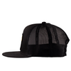 LAZY J BLACK GOLD HOT SHOT 5 PANEL - HATS CAP  - BLKBLK4-HS-GLD