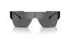 BURBERRY WHITE GREY MIRROR BLACK SHIELD - SUNGLASS BURBERRY  - 429140496G
